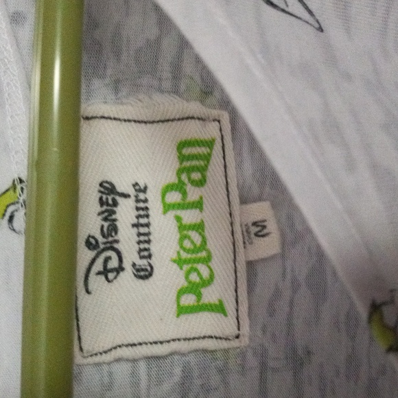 Tinker Bell Knotted Crop Top - Picture 4 of 4